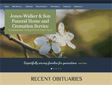 Tablet Screenshot of jones-walkerandson.com